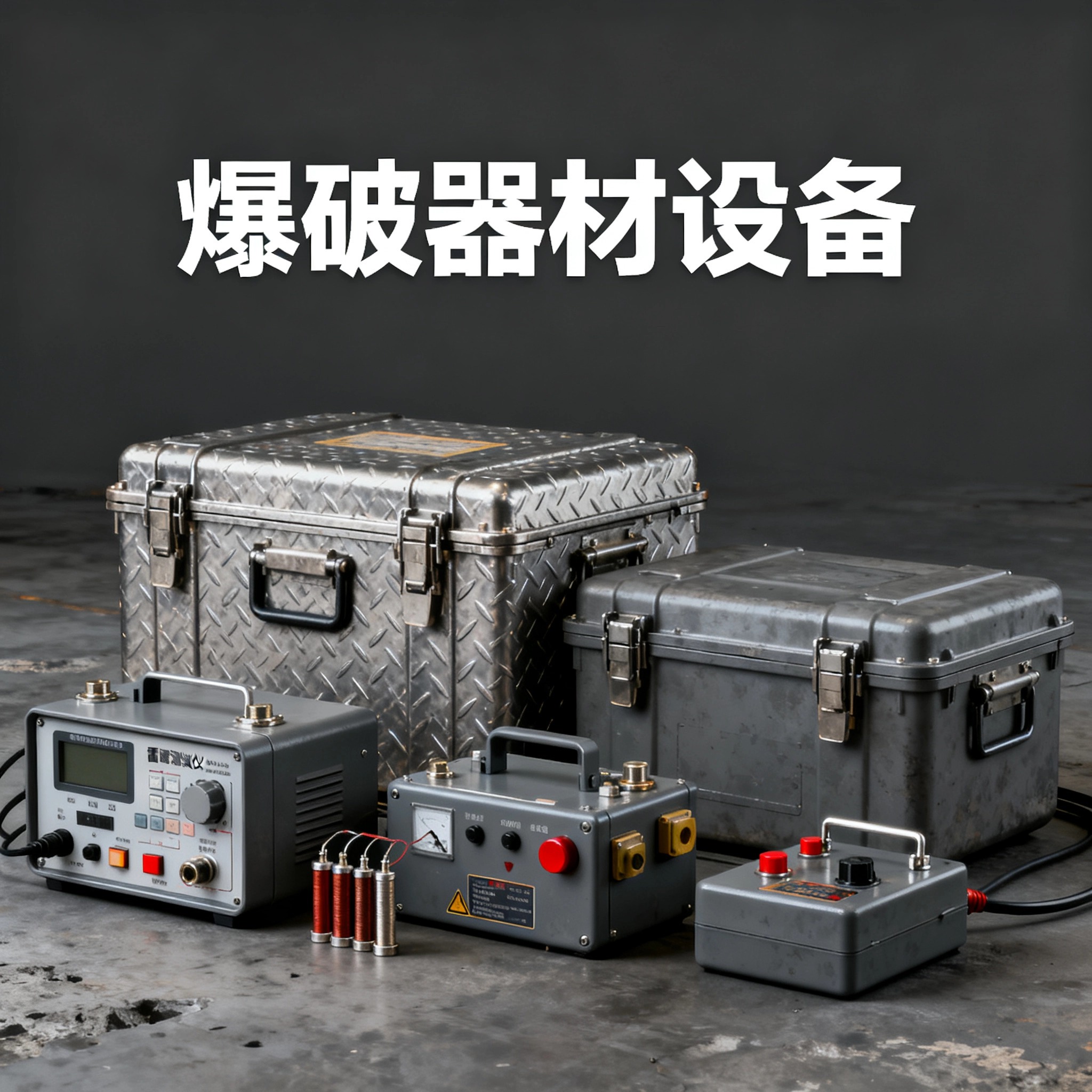 长武爆破工程师的“兵器库”：常用器材一册通